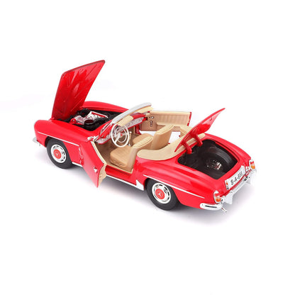 Maisto 1/18 1955 Mercedes-Benz 190SL Diecast Vehicle Red