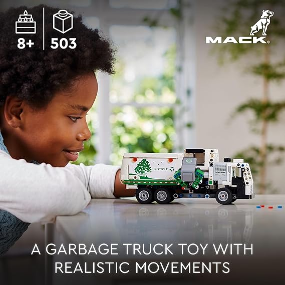 LEGO Technic Mack LR Electric Garbage Truck 42167