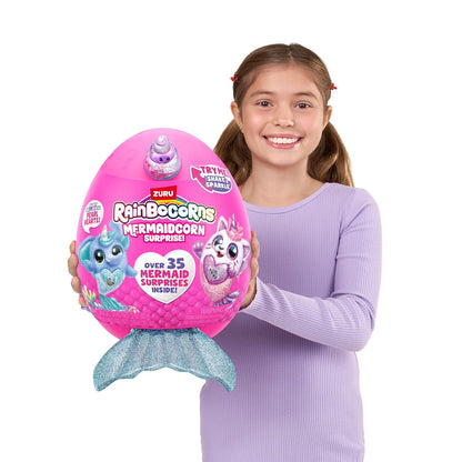 Rainbocorns Mermaidcorn Bunny Surprise Egg – Collectible Plush with Magical Surprises