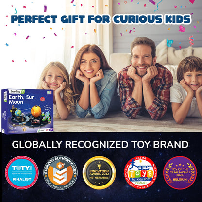 Smartivity Earth-Sun-Moon Space Toy for Kids 8-10-12-14 Years Old | Interactive 3D Model Kit I Birthday Gift for Boys & Girls(PACK OF 6)