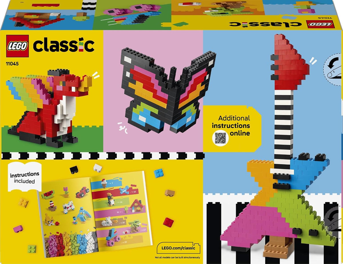 LEGO Classic 11045 Creative Food & Fun Building Bricks Set