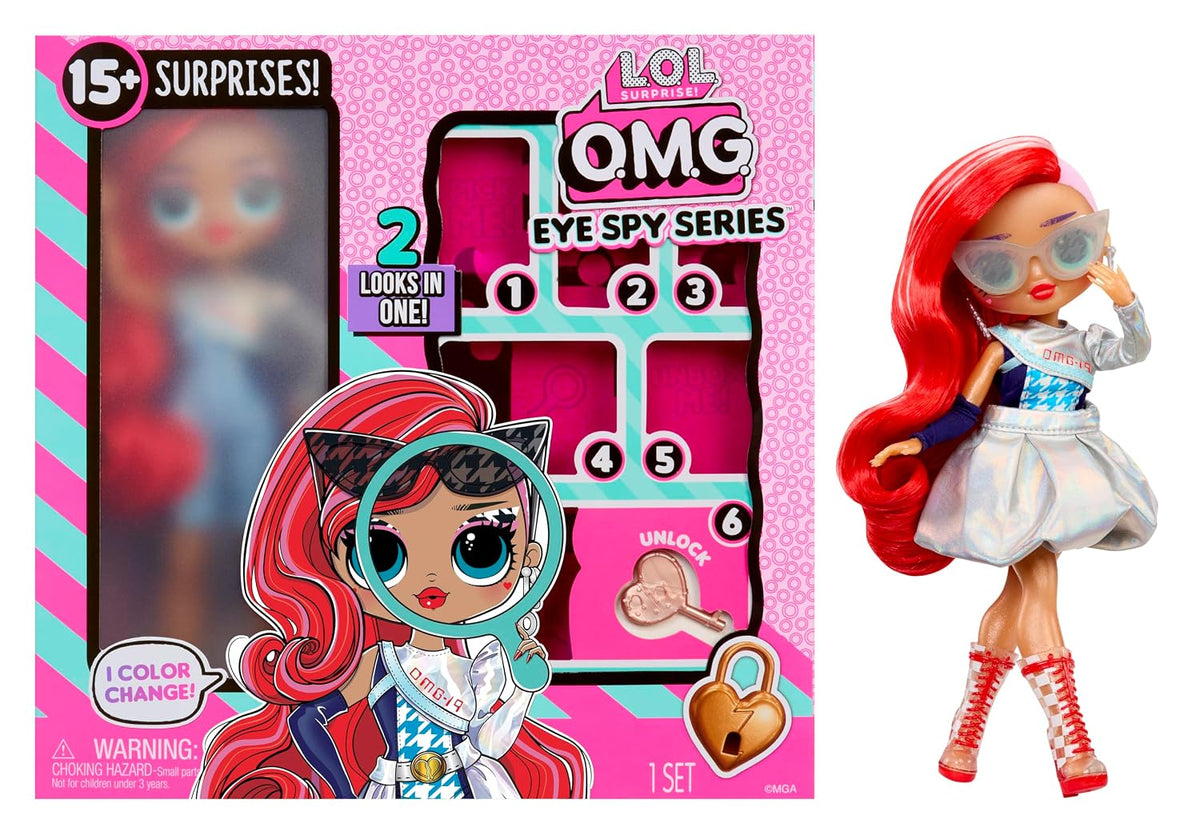 L.O.L. Surprise! O.M.G. Eye Spy Fashion Doll – Mystery Unboxing & Glamorous Accessories