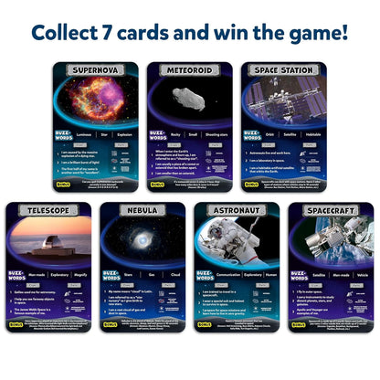 Skillmatics Guess in 10 NASA Space, Perfect for Boys, Girls, Kids & Families Who Love Card Games, Educational Toys, Travel Games, Gifts for Ages 8, 9, 10 and Up(PACK OF 5)