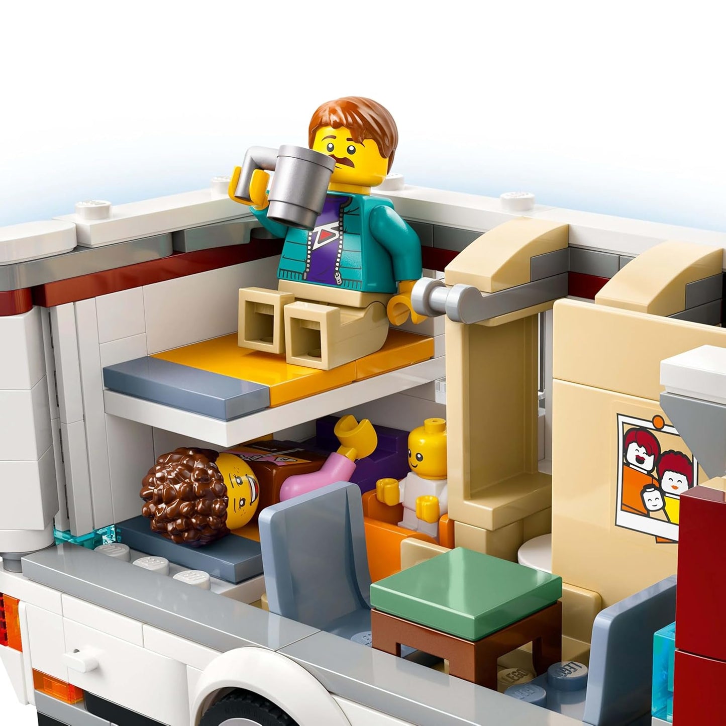 LEGO City Holiday Adventure Camper Van Toy Vehicle Set 60454