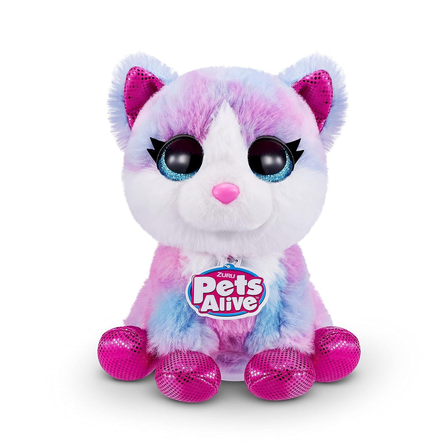 Pets Alive Pet Shop Surprise - Puppy Surprise Toy - Kitten Series 2 - Interactive Electronic Talk and Repeat Suitable as Birthday Gift from ZURU