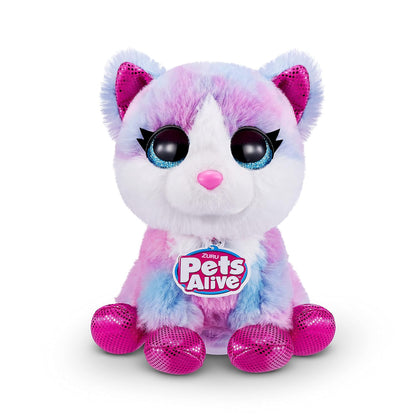 Pets Alive Pet Shop Surprise - Puppy Surprise Toy - Kitten Series 2 - Interactive Electronic Talk and Repeat Suitable as Birthday Gift from ZURU