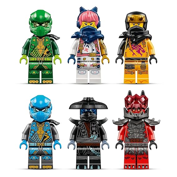 LEGO NINJAGO Thunderfang Dragon of Chaos Ninja Toy Set 71832
