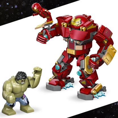 LEGO ǀ Marvel Epic Battle: Hulkbuster vs. The Hulk Super Hero Building Toy with Iron Man - 76343