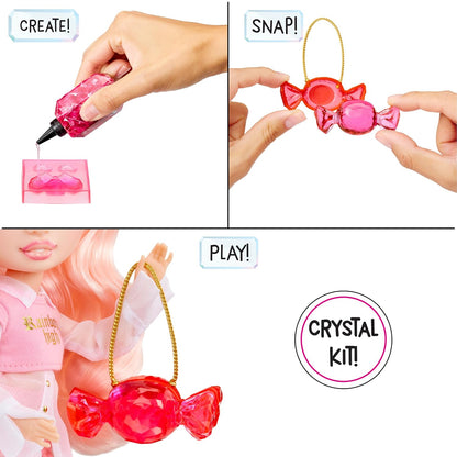 Rainbow High Creative Crystals Bella Parker Fashion Doll with DIY Crystal Accessories