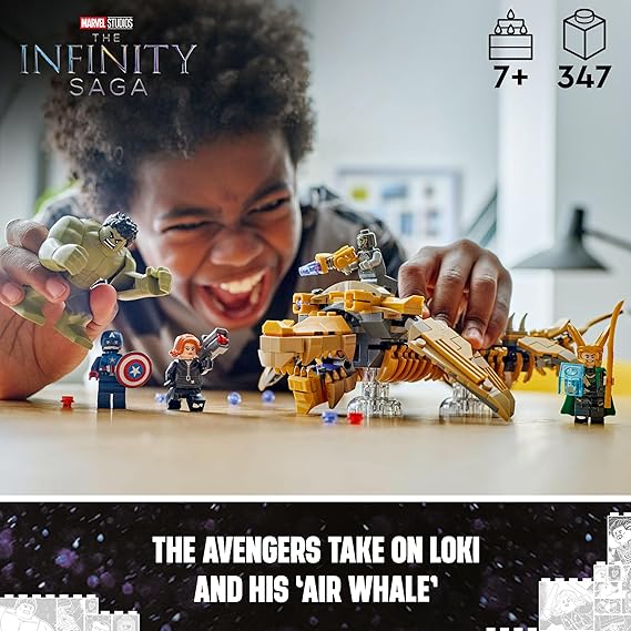 LEGO Marvel The Avengers vs. The Leviathan 76290