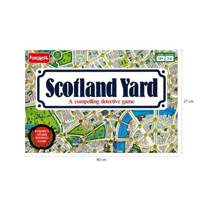 Scotland Yard, A Compelling Detective Game, Strategy Game, Board Game for Kids (PACK OF 6)