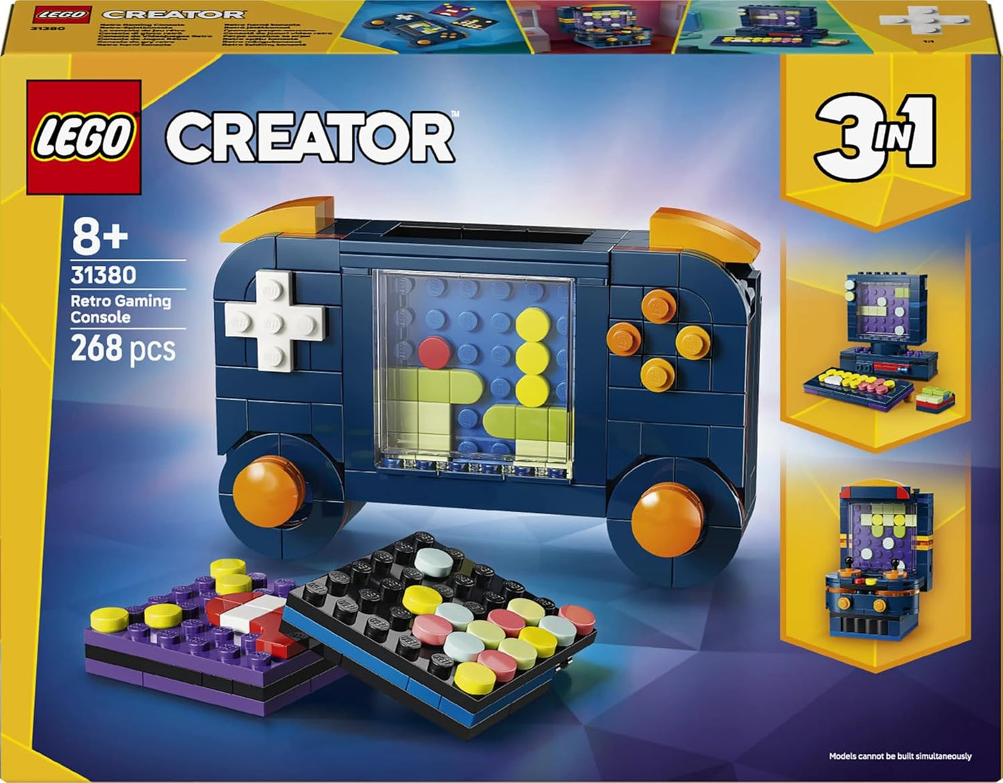 LEGO Creator 3 in 1 Retro Gaming Console Toy 31380