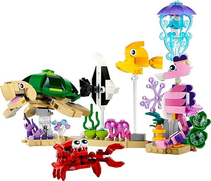 LEGO Creator Sea Animals 3in1 Set with a Fish, Turtle and Crab 31158