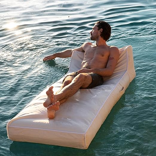 Luxe Lie-On Lounger Casa Blanca