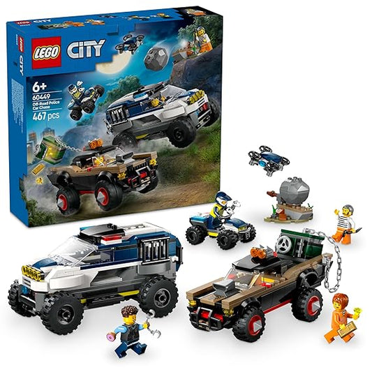 LEGO City Off-Road Police Car Chase Set 60449