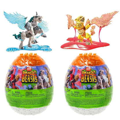 Breakout Beasts Mega Construx - Blind Eggs Season 4 Twin Pack Identified - 06 Balefyre & 05 Blazeburst - Twin Pack
