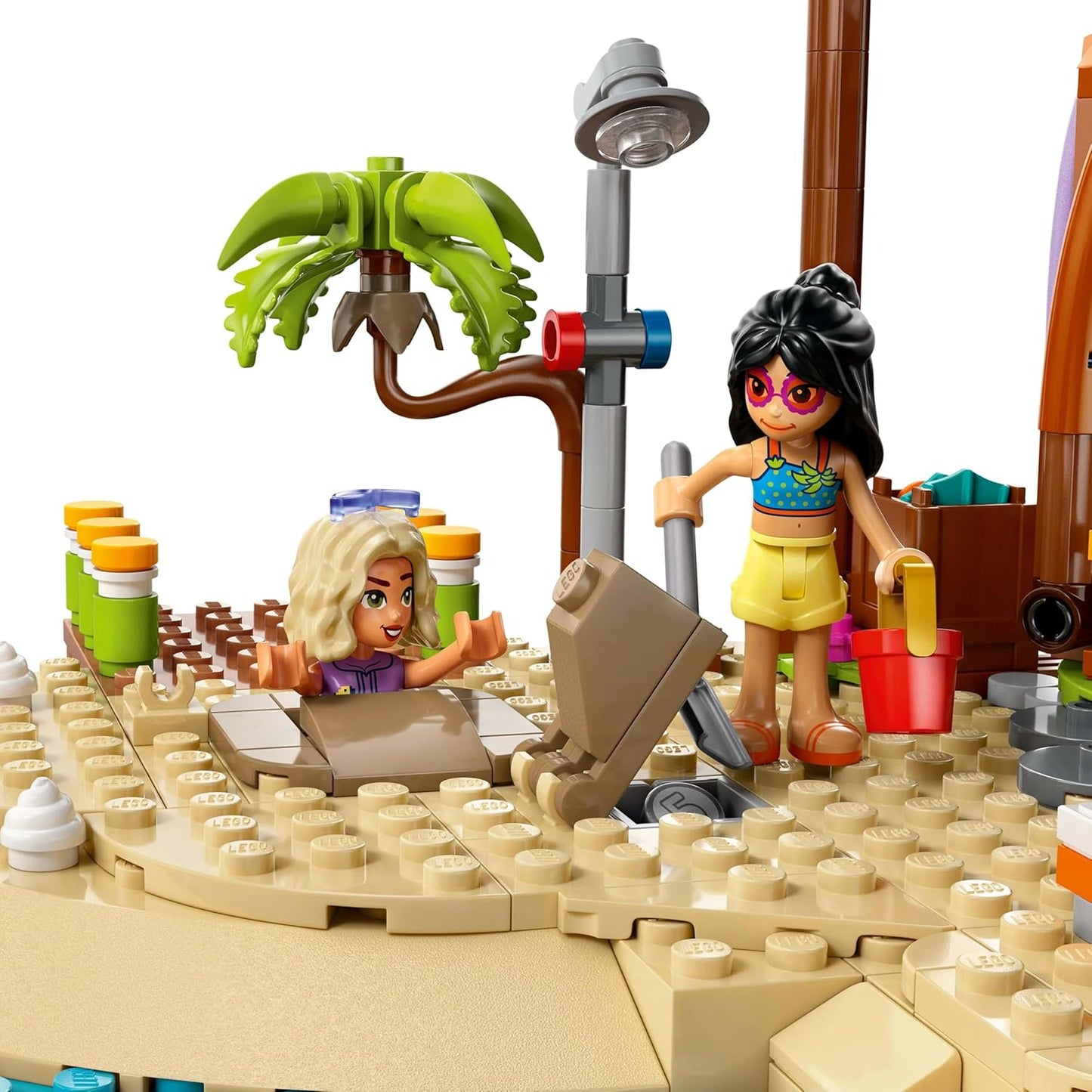 LEGO Friends Family Vacation Beach Resort Building Set 42673