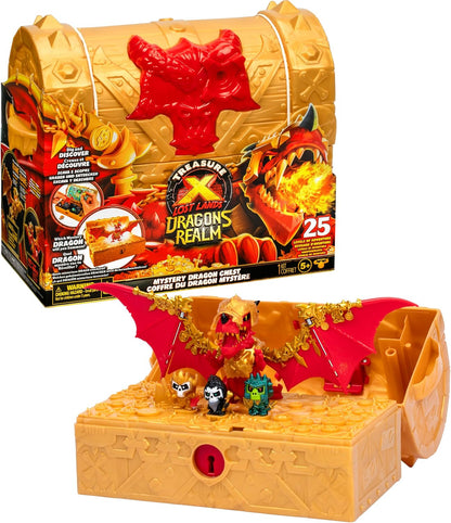 Treasure X Lost Lands Dragon's Realm Mystery Treasure Chest | unlock the chest & reveal 25+ surprises!
