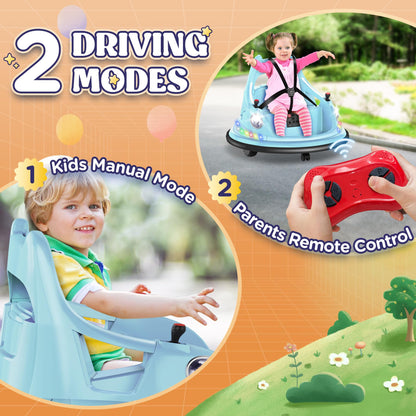 Dash Car 12V Kids Bumper Car