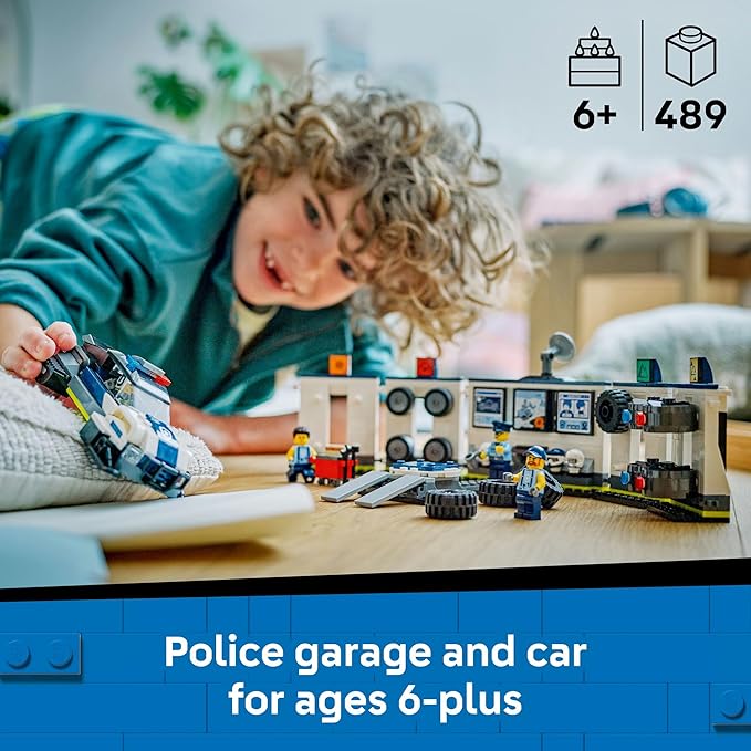 LEGO® City Custom Police Car Garage 60457