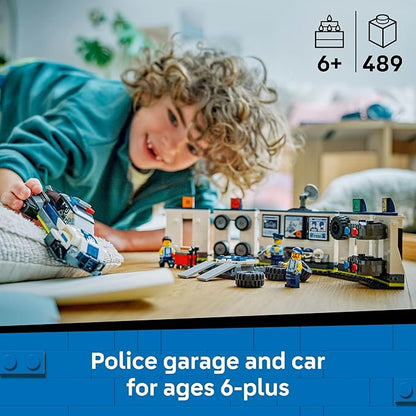 LEGO® City Custom Police Car Garage 60457