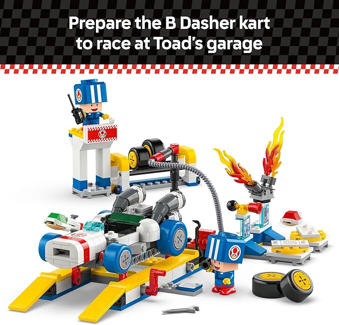 LEGO Super Mario: Mario Kart – Toad’s Garage Toy 72035