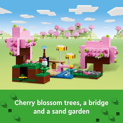 LEGO Minecraft The Cherry Blossom Garden Toy 21260