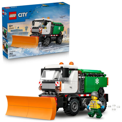 LEGO City Snowplow Truck Toy Vehicle 60490