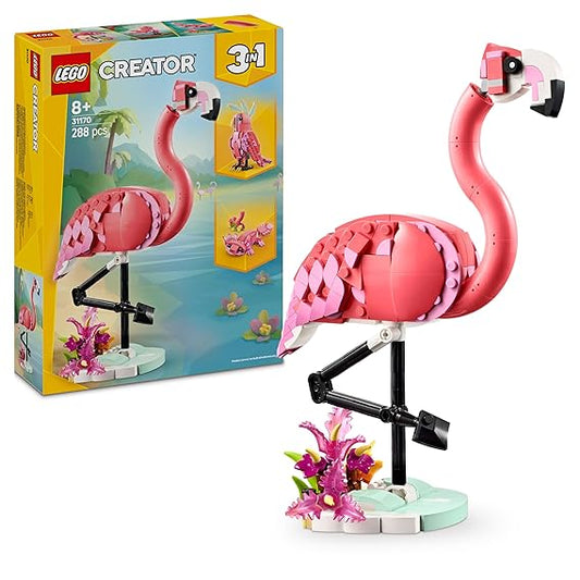 LEGO Creator 3in1 Wild Animals: Pink Flamingo Animal 31170
