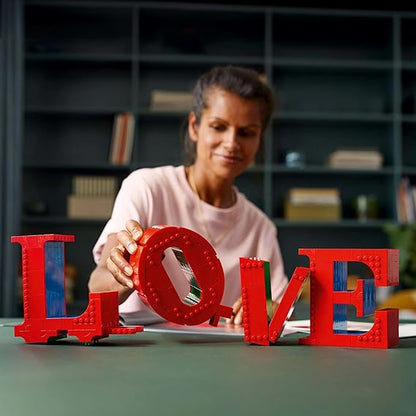 LEGO Art Love Decor Idea 31214