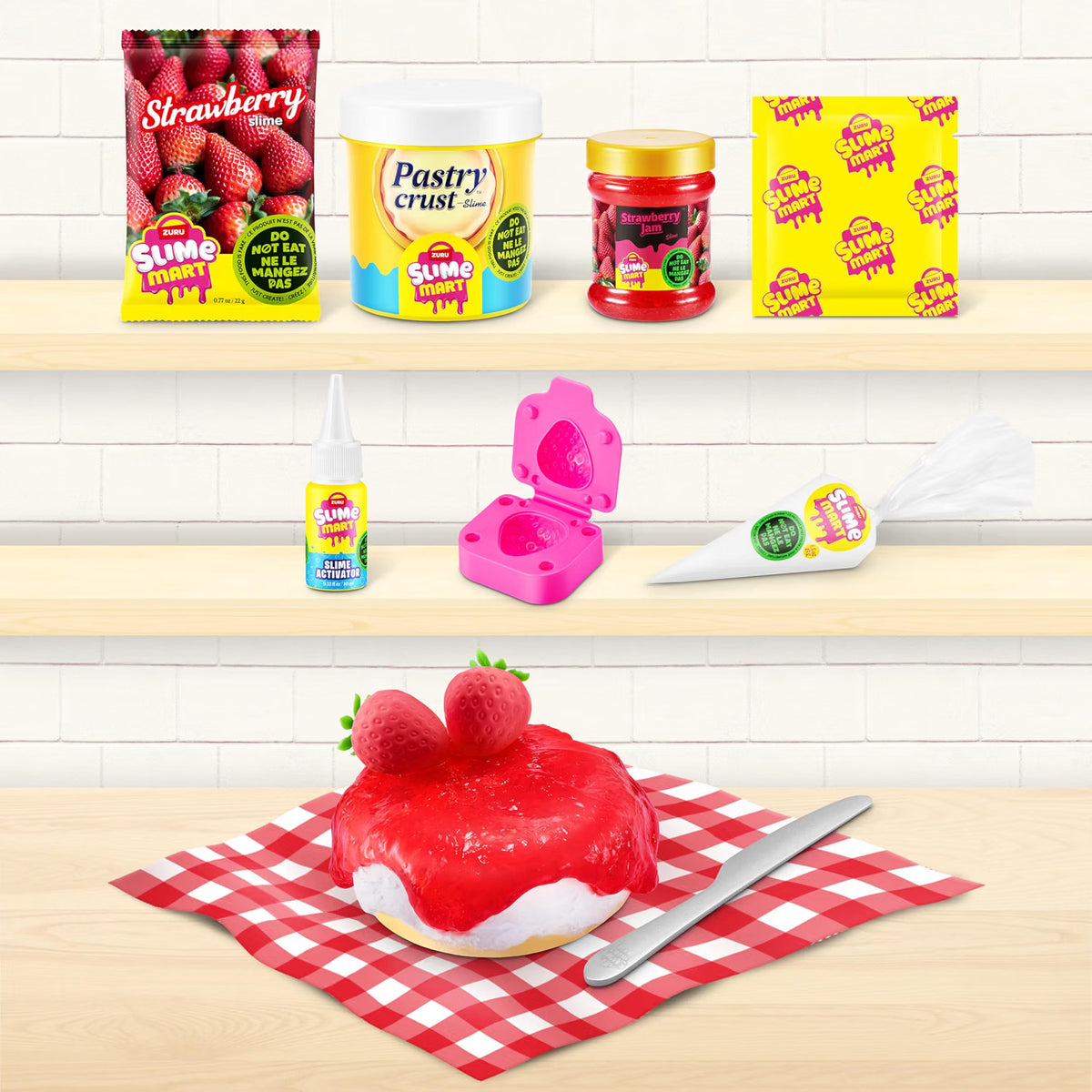 Slime Mart Small Bag by ZURU | DIY Food-Themed Slime Kit for Kids & Kidults