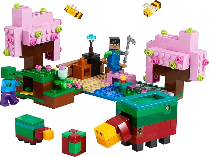LEGO Minecraft The Cherry Blossom Garden Toy 21260