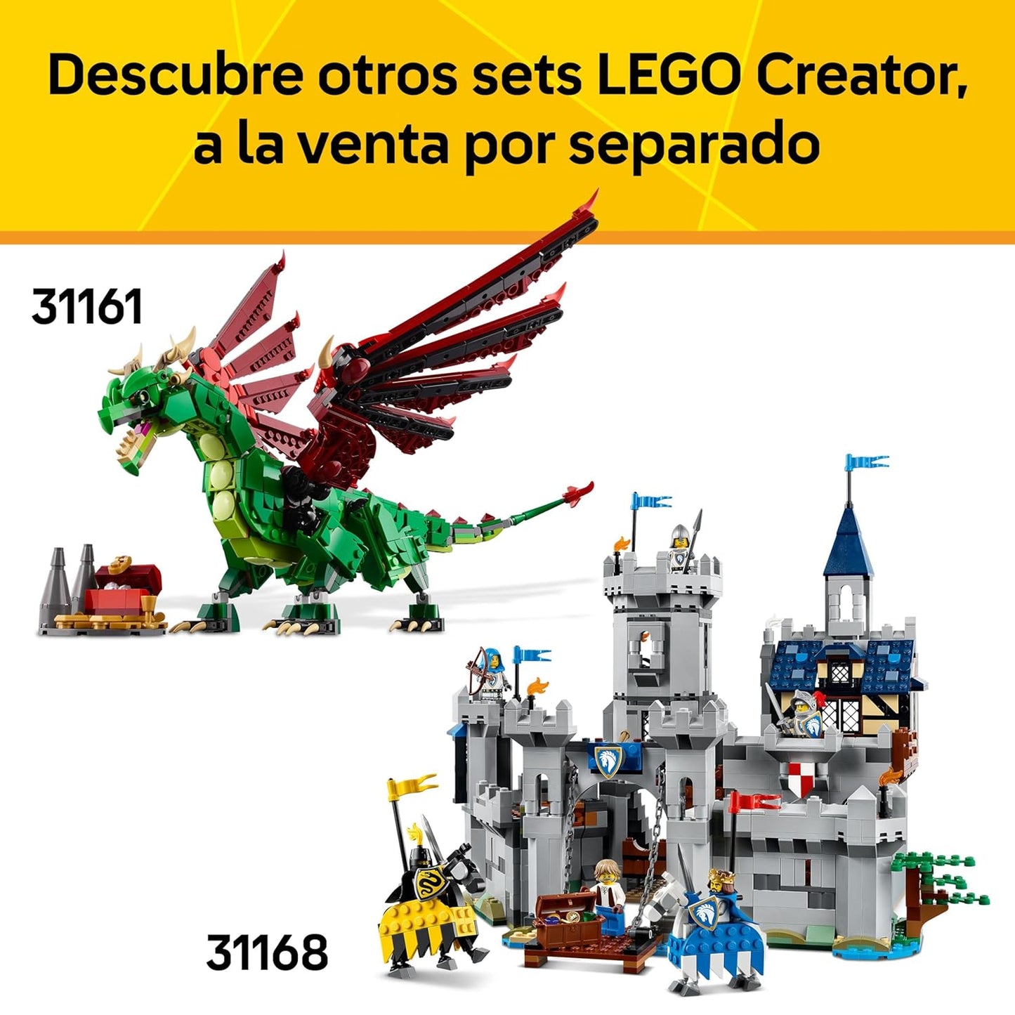 LEGO Creator 3in1 Beautiful Horse Toy Animal Building Set 31166