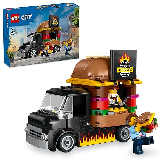 LEGO City Burger Truck Toy Building Set  60404