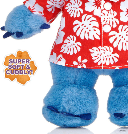 WOW! Stuff Disney Hawaiian Chatty Stitch Deluxe Puppetronic – Interactive Talking Plush Puppet, 50+ Sounds & Actions