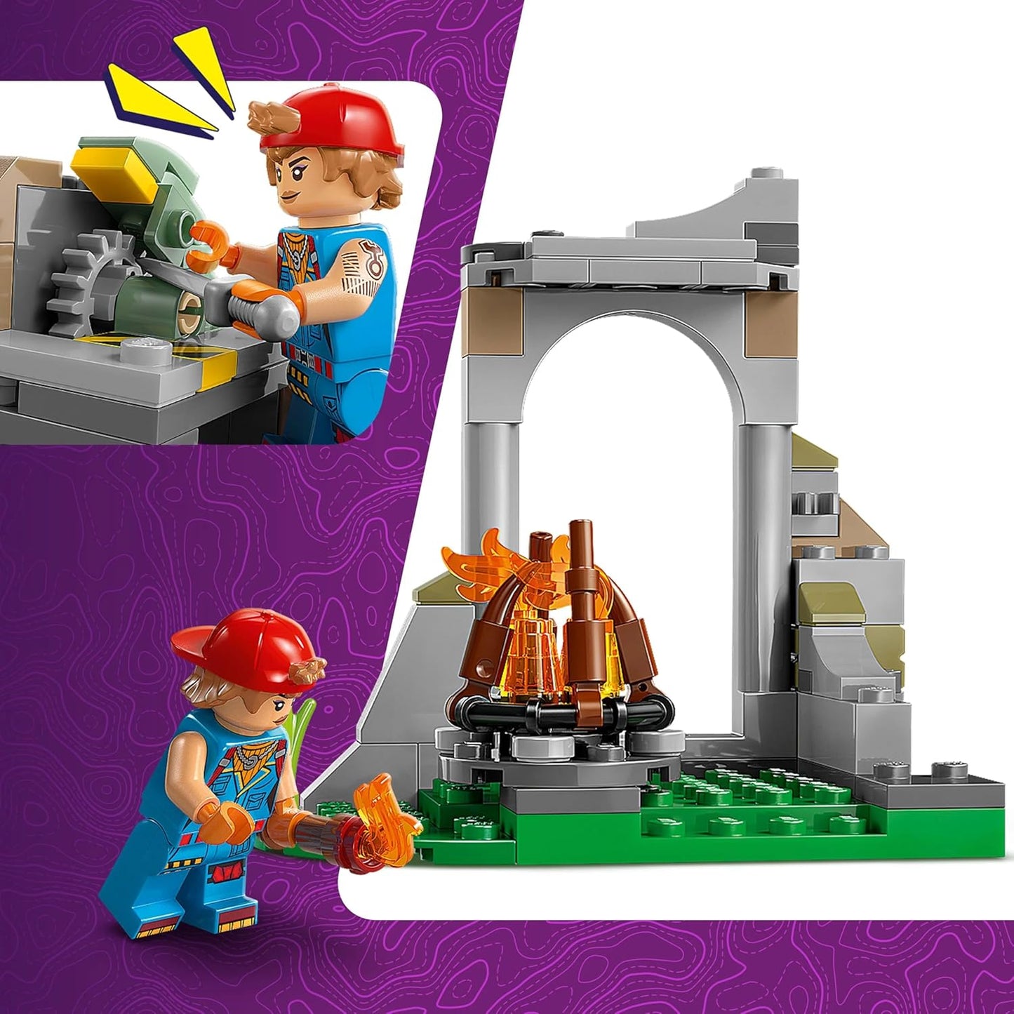 LEGO Fortnite Peely & Sparkplug’s Camp Video Game Building Set 77075 Building Blocks for 7+ Age Boys and Girls