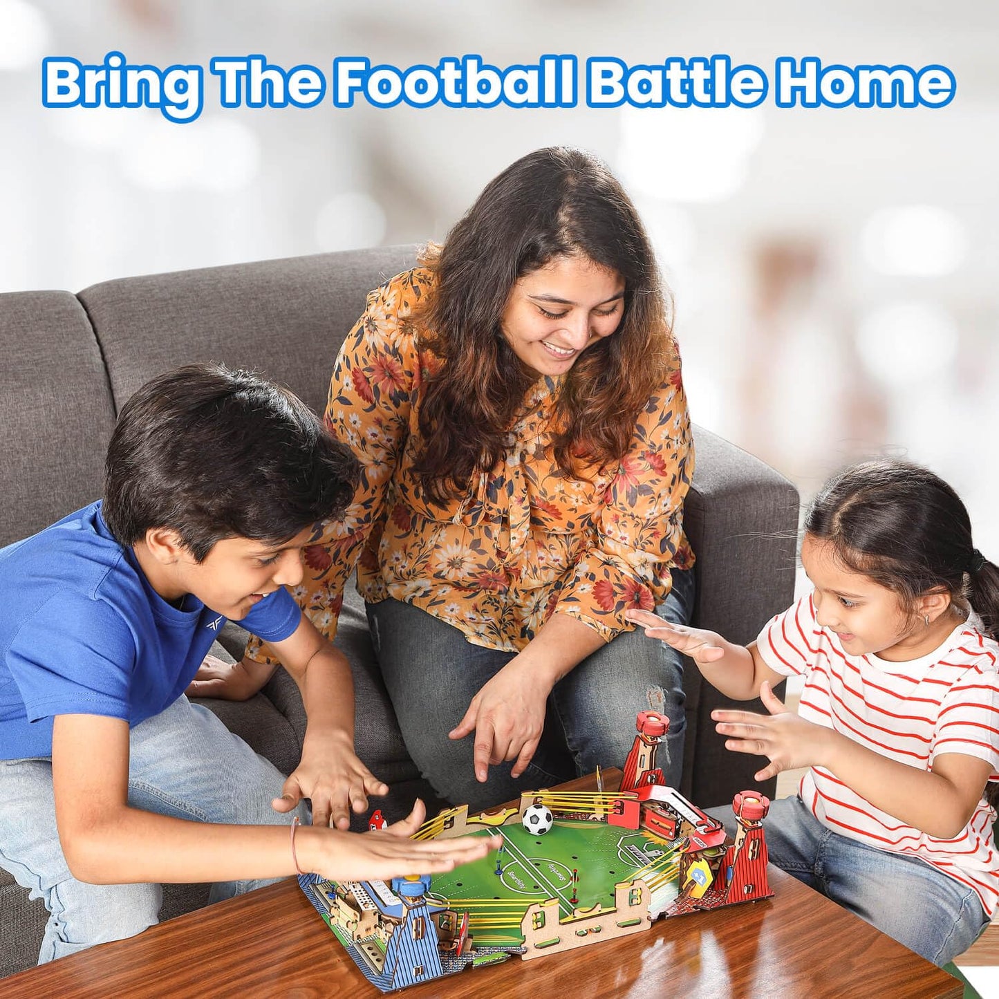 Smartivity DIY Mini Football, Soccer Table Stem Educational Fun Miniature Game Toys For Age 8 To 14, Toy For Boys & Girls 8-10-12-14, Science Toy(PACK OF 6)