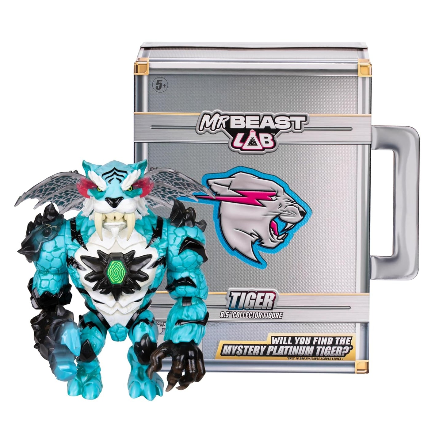 MrBeast Lab Collector Figure Tiger