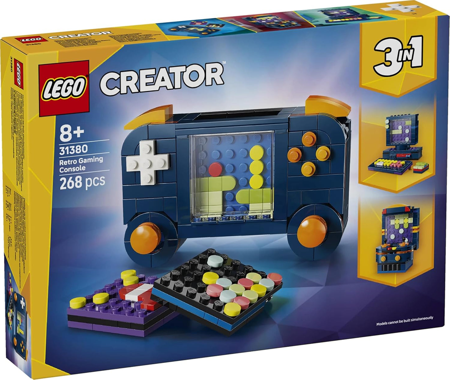 LEGO Creator 3 in 1 Retro Gaming Console Toy 31380