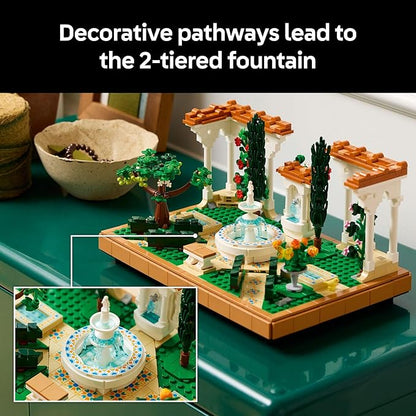 LEGO Icons Fountain Garden Building 10359