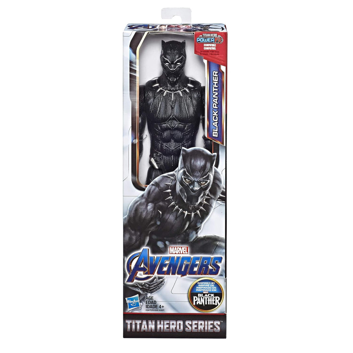 Marvel Avengers Endgame Black Panther 6-Inch Action Figure – Superhero Collectible Toy