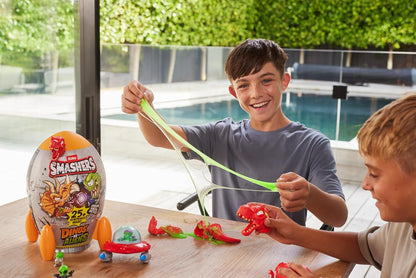 ZURU Smashers Dinos vs Aliens Rocket Surprise Toy – Dinosaur and Alien Adventure Set