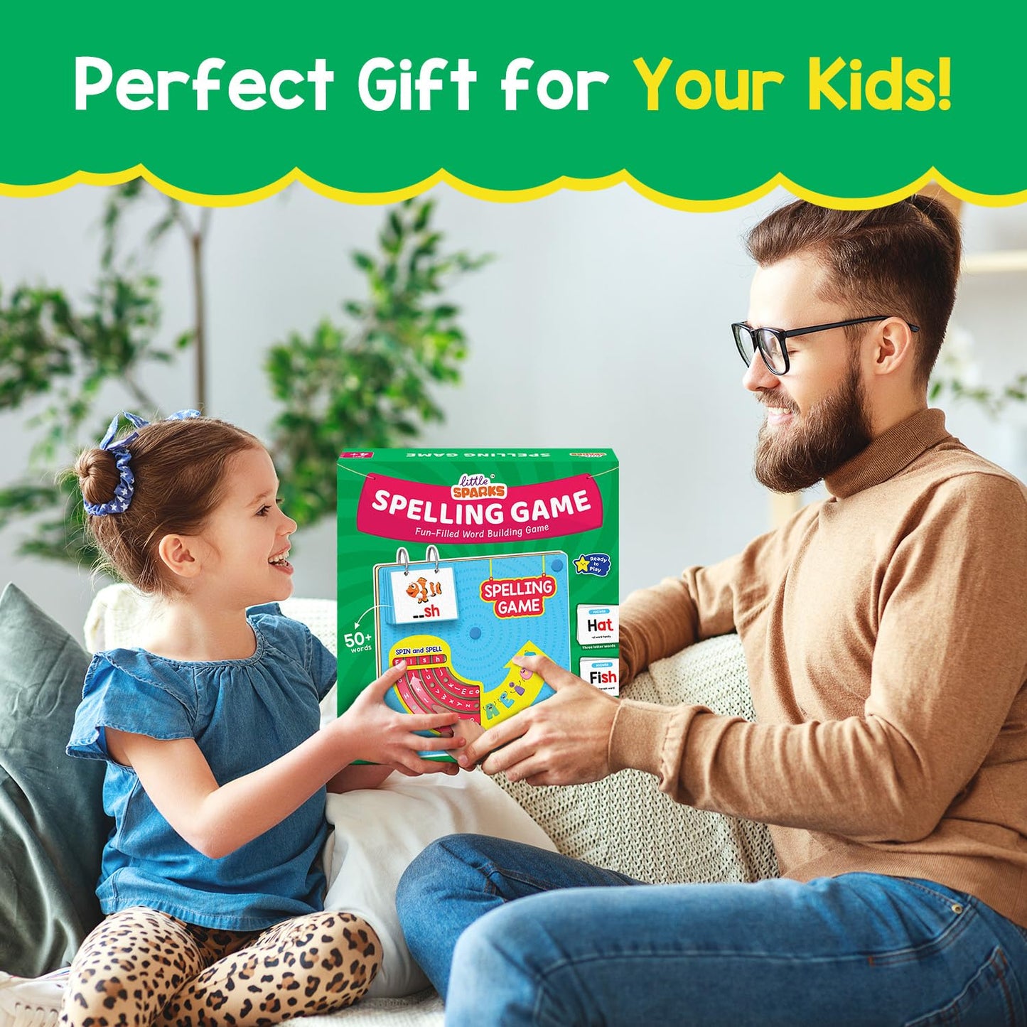 Smartivity Spelling Game Learning Toy for Kids 4-8 Years Old I 50+ Picture Cards I Birthday Gift I Educational Word & Vocabulary Building Toy with Rotating Letter Wheels I Travel-Friendly(PACK OF 6)