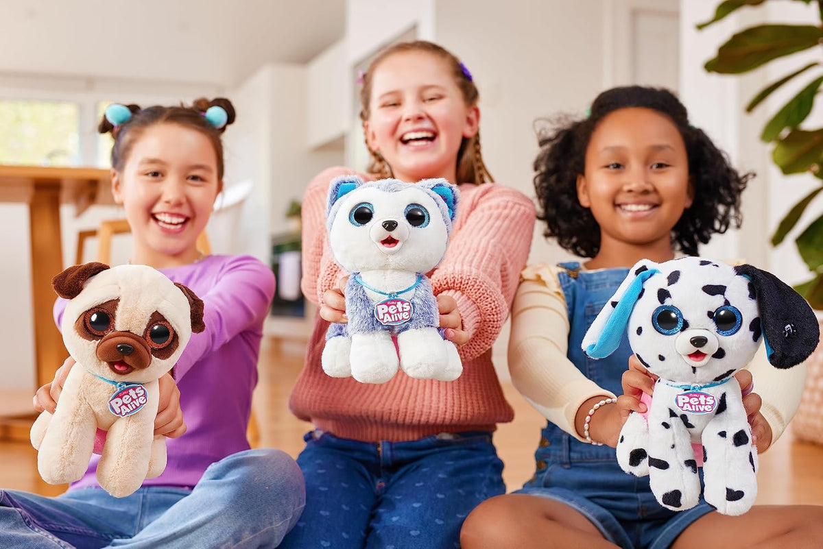ZURU Pets Alive Dalmatian Interactive Toy Dog – Electronic Puppy for Kids