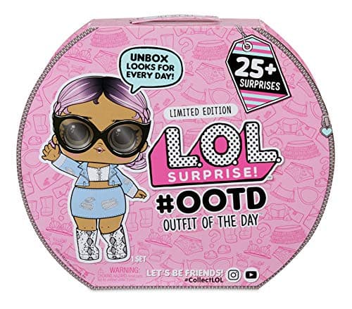 L.O.L. Surprise! OOTD Advent Calendar with 25+ Surprises Including a Collectible Doll, Mix and Match Outfits, Shoes, and Accessories
