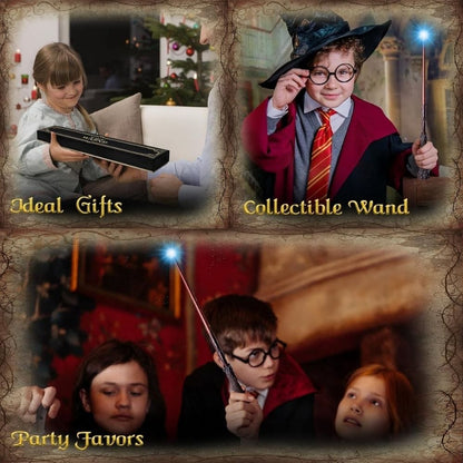 Harry Potter Style Fire Shooting Magic Wands | Premium Rechargeable Wizard Wands