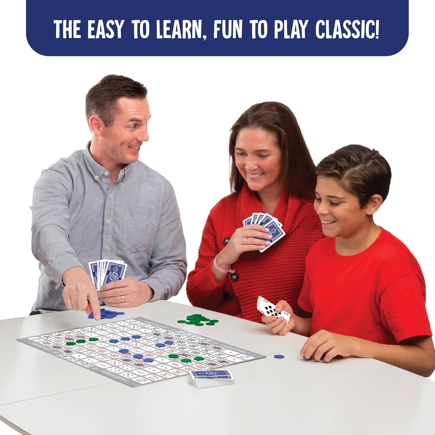 Funskool The Original Sequence, Strategy Game, Card Game, Board Game ( PACK OF 6 )