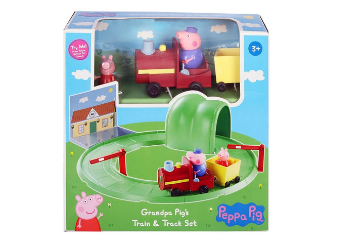 Hasbro Peppa Pig Grandpa's Train and Track Playset