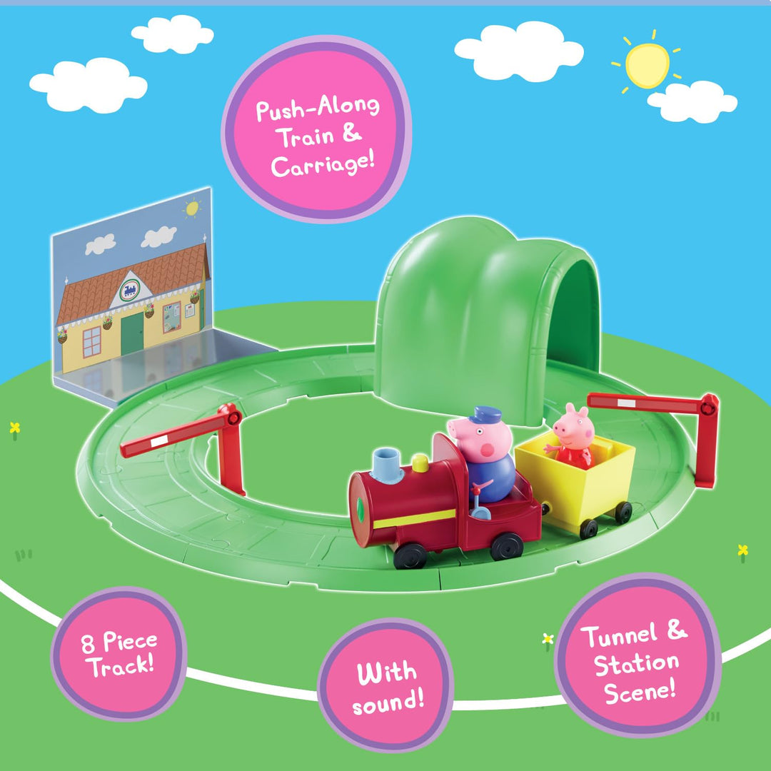 Hasbro Peppa Pig Grandpa's Train and Track Playset