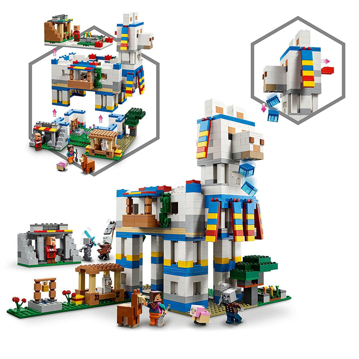 LEGO Minecraft The Llama Village 21188 Building Kit (1,252 Pieces)